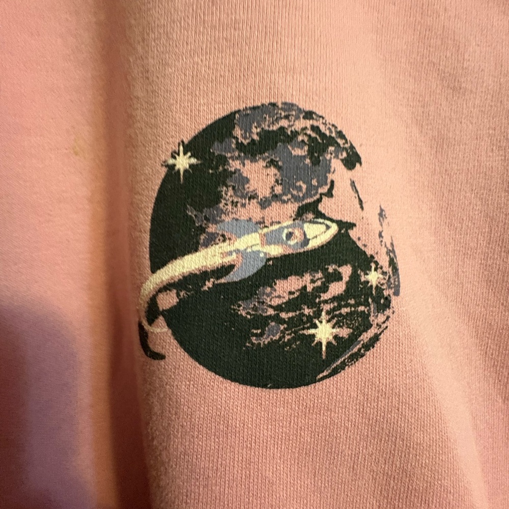 Urban Outfitters Pink Sweatshirt - Picture 2 of 4